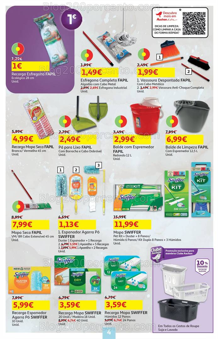 Antevisão Folheto AUCHAN Promoções de 15 a 28 janeiro