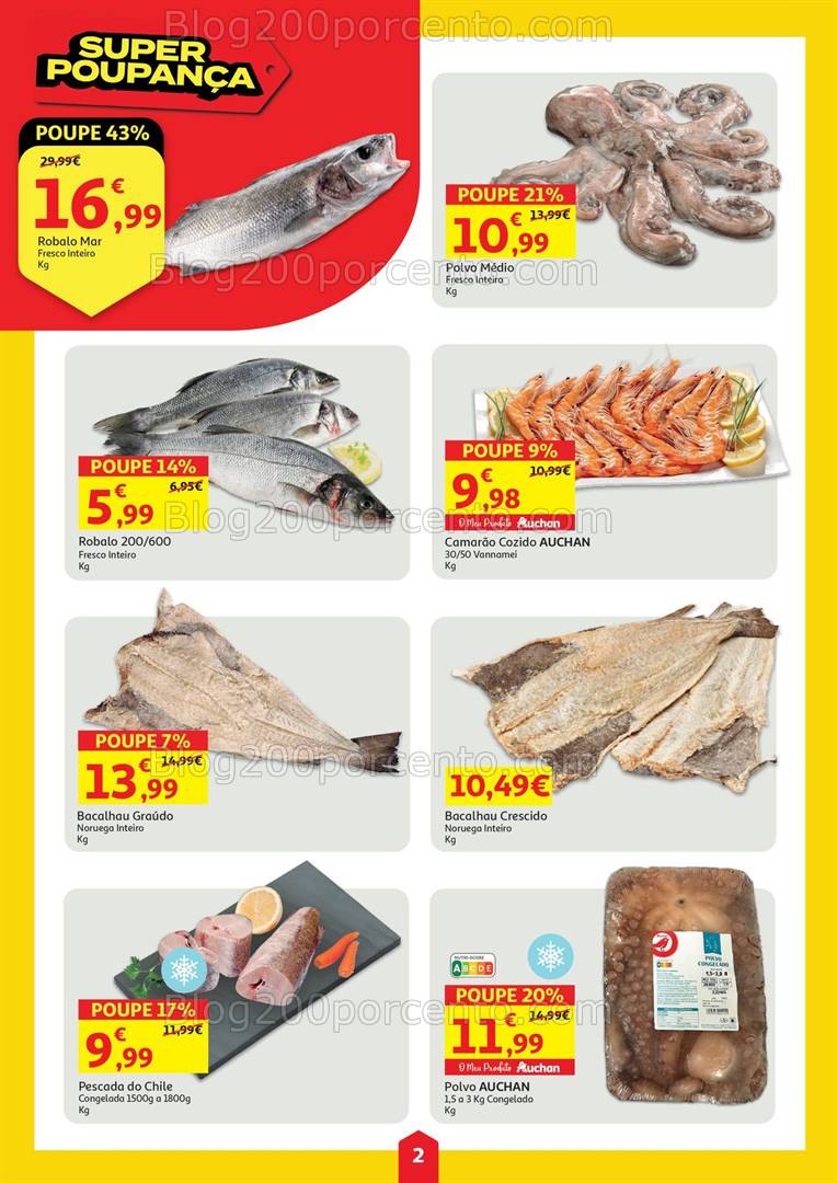 Antevisão Folheto AUCHAN Promoções de 22 a 28 janeiro