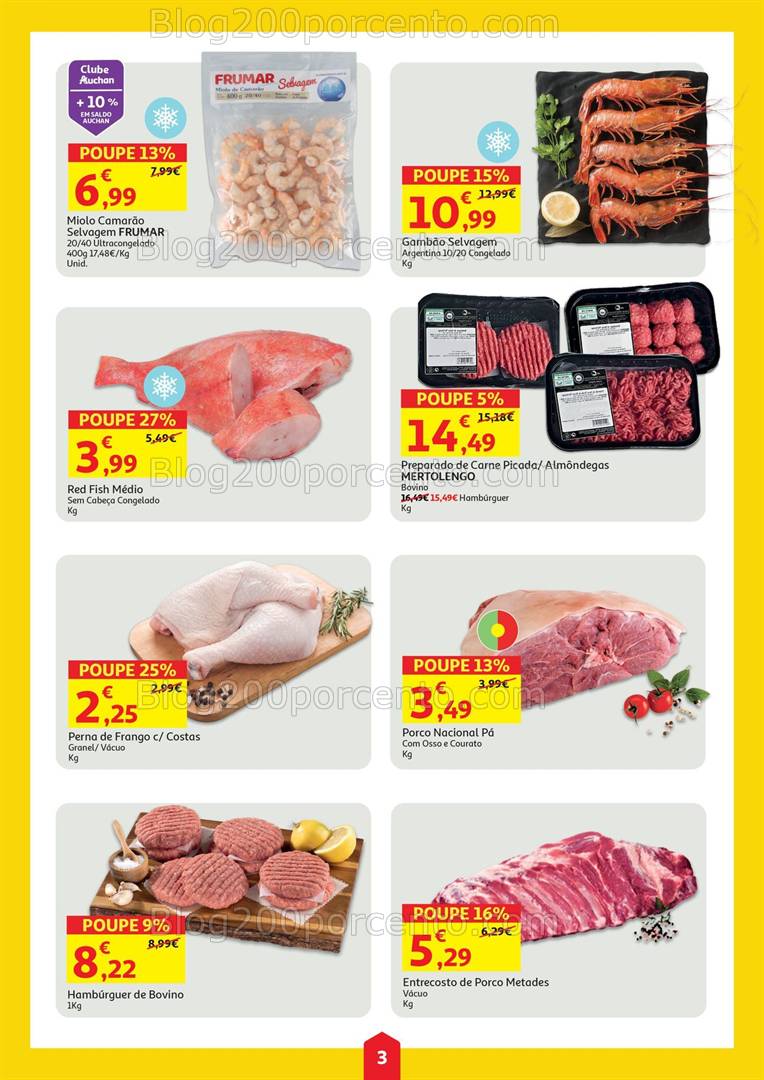 Antevisão Folheto AUCHAN Promoções de 22 a 28 janeiro