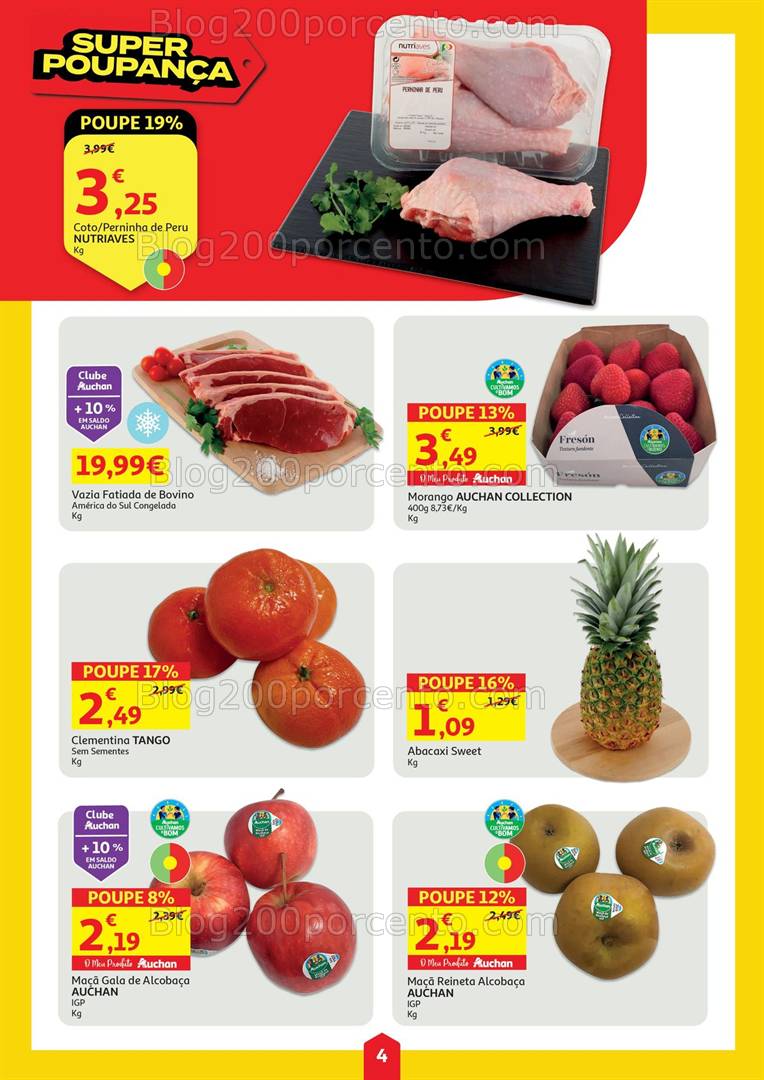 Antevisão Folheto AUCHAN Promoções de 22 a 28 janeiro