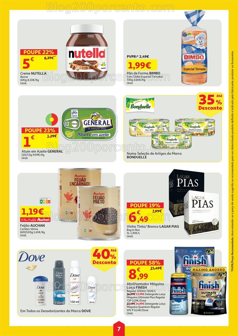 Antevisão Folheto AUCHAN Promoções de 22 a 28 janeiro