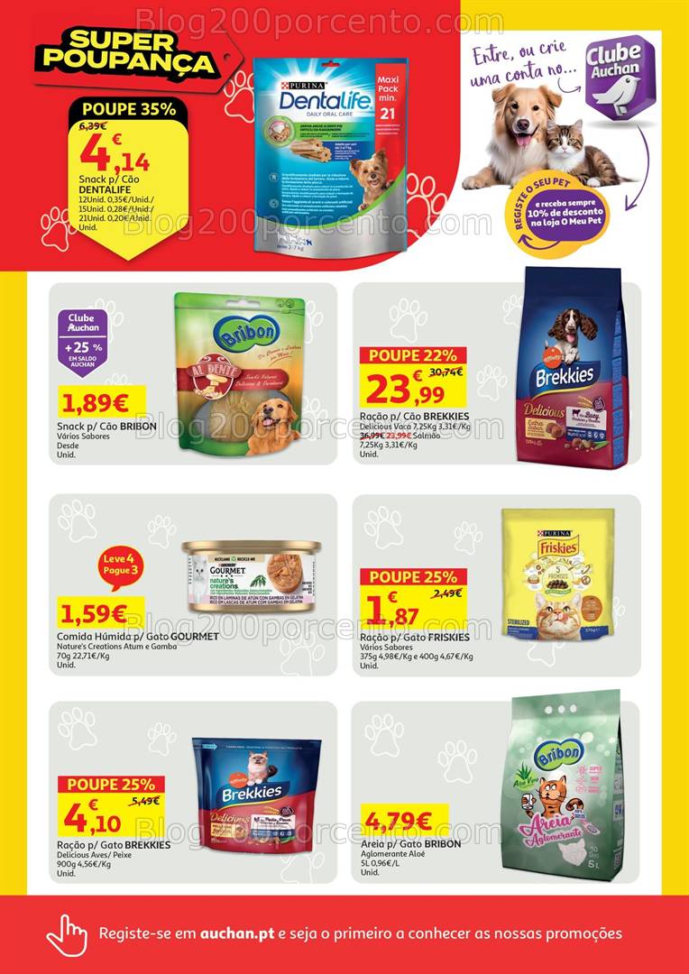 Antevisão Folheto AUCHAN Promoções de 22 a 28 janeiro