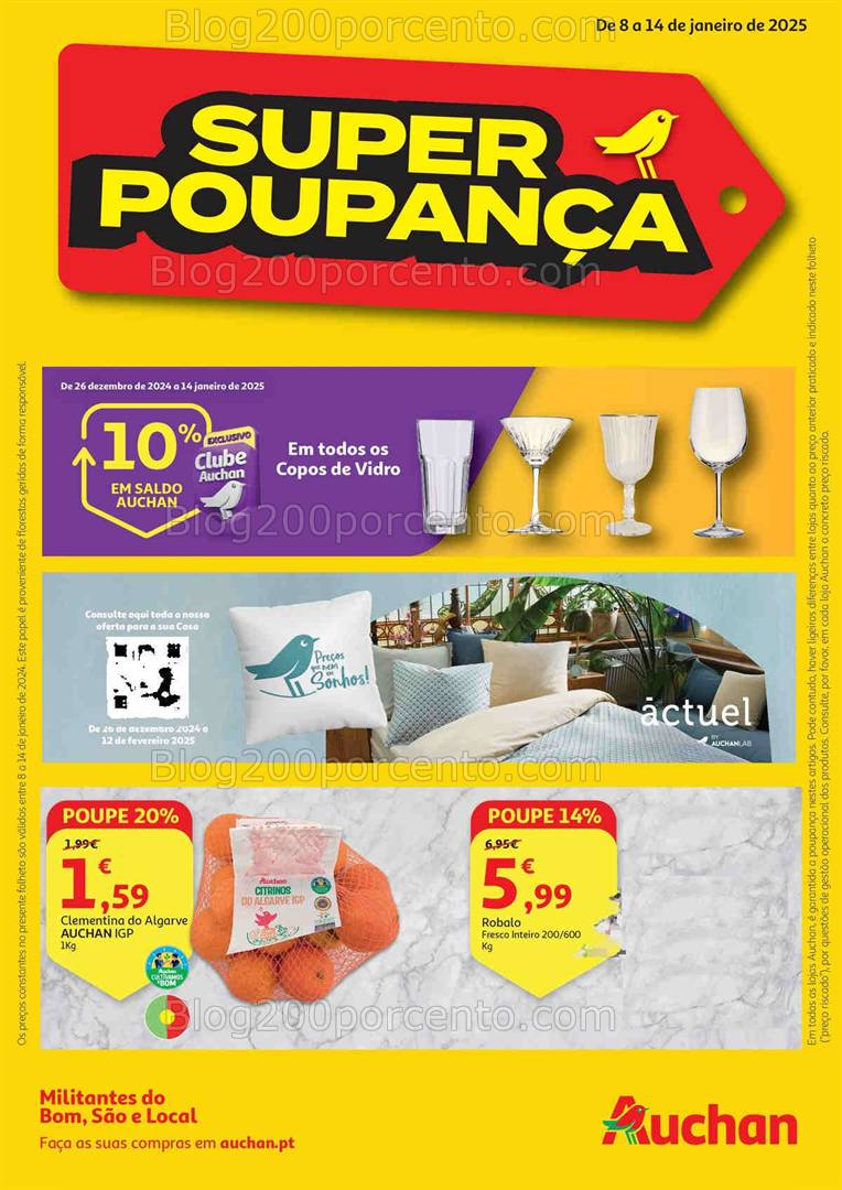 Antevisão Folheto AUCHAN Promoções de 8 a 14 janeiro