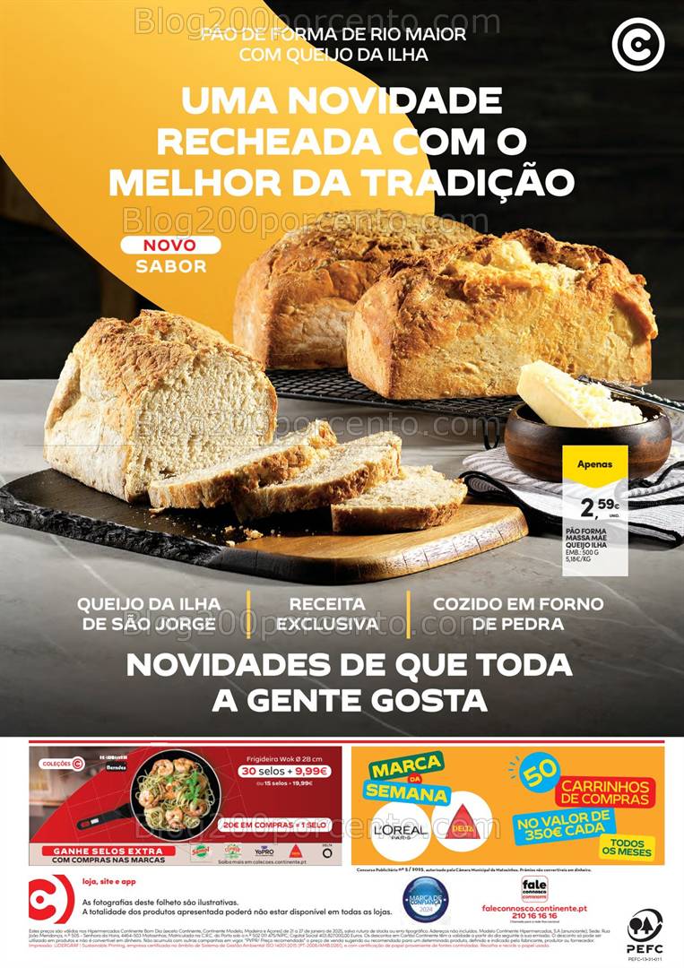 Antevisão Folheto CONTINENTE Bom Dia Promoções de 21 a 27 janeiro