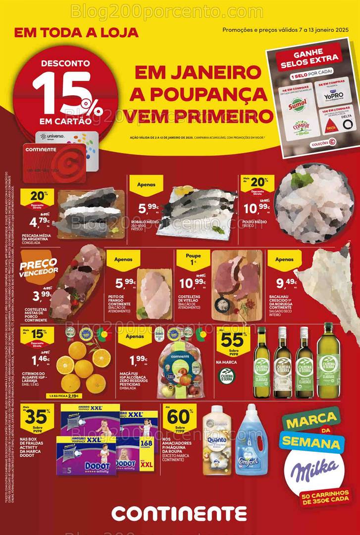 Antevisão Folheto CONTINENTE Bom Dia Promoções de 7 a 13 janeiro