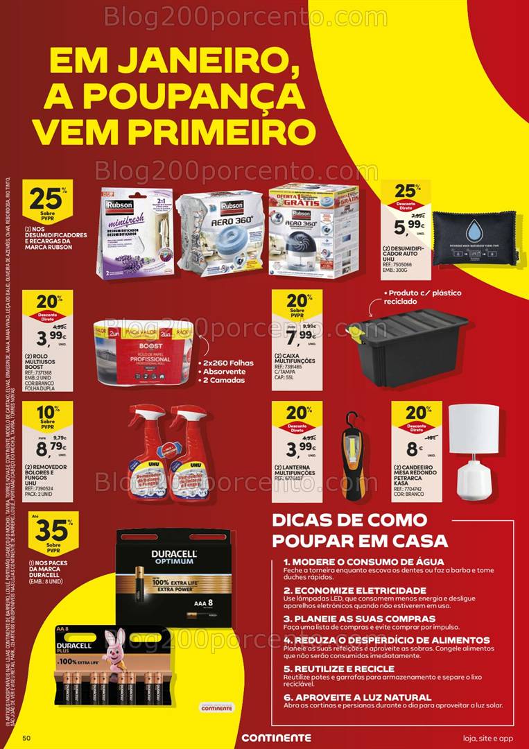 Antevisão Folheto CONTINENTE Promoções de 7 a 13 janeiro