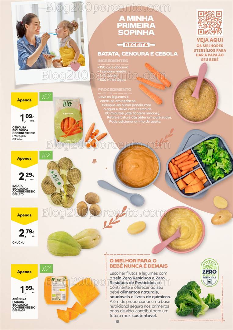 Antevisão Folheto CONTINENTE Feira do Bebé Promoções de 14 a 26 janeiro