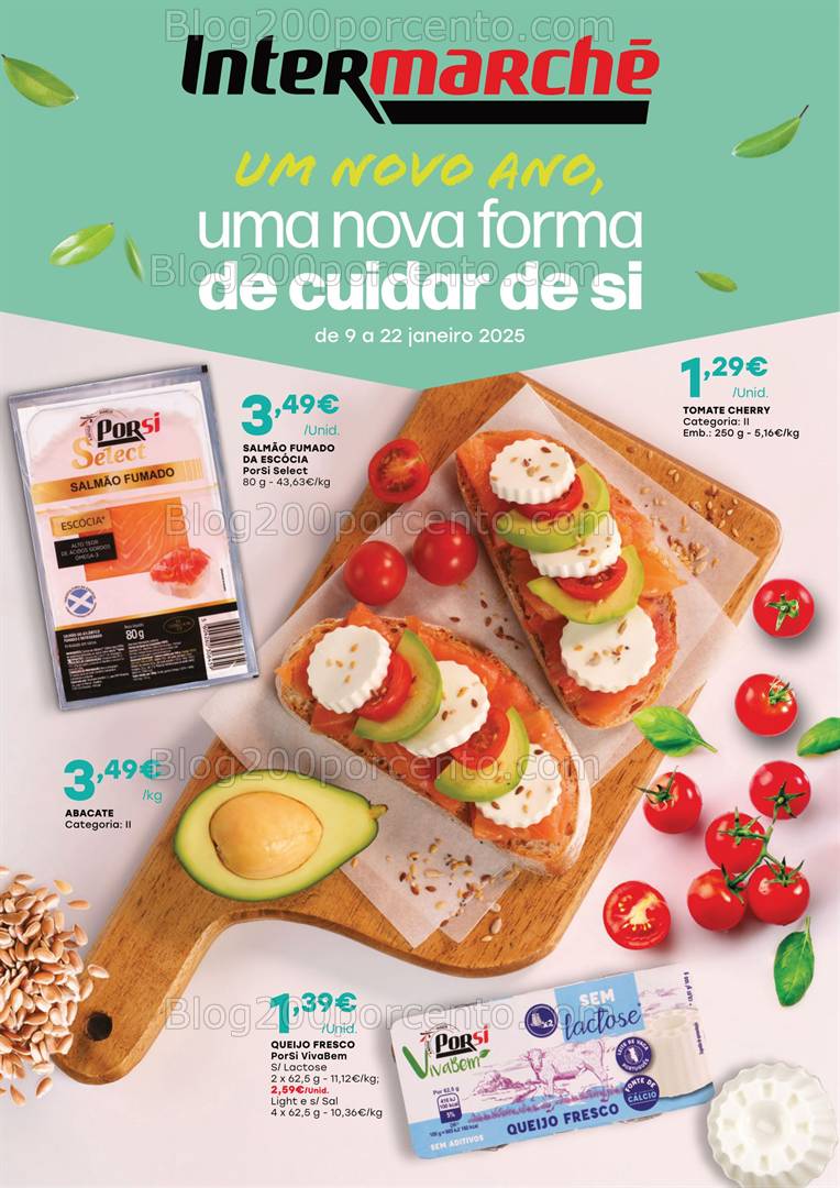 Antevisão Folheto INTERMARCHÉ Cuide de Si Promoções de 9 a 22 janeiro