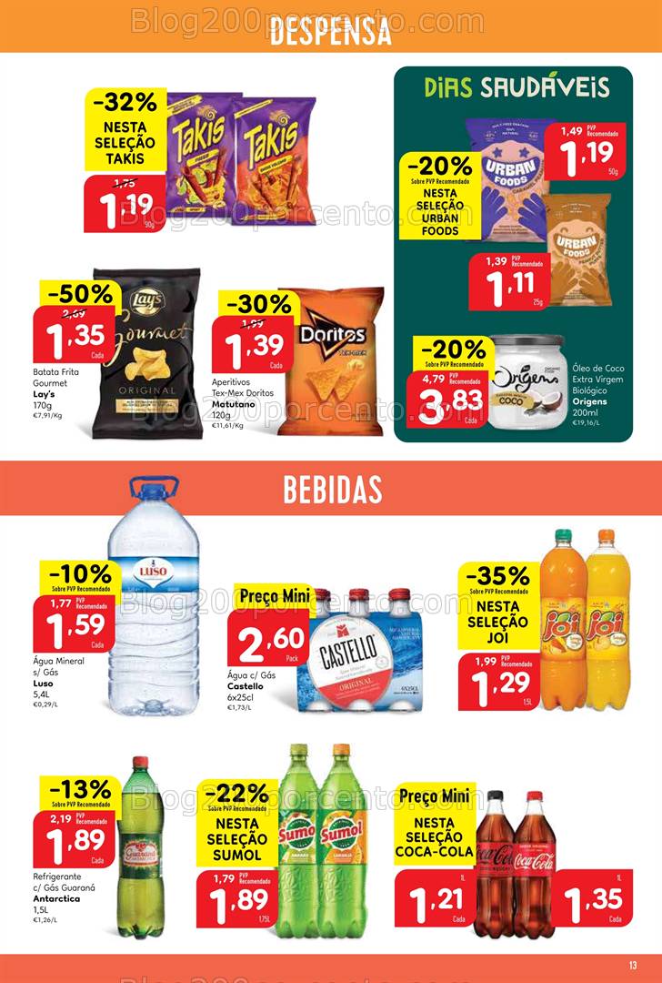 Antevisão Folheto MINIPREÇO Promoções de 16 a 22 janeiro