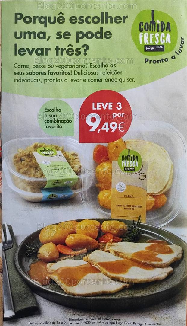 Antevisão Folheto PINGO DOCE Promoções de 14 a 20 janeiro