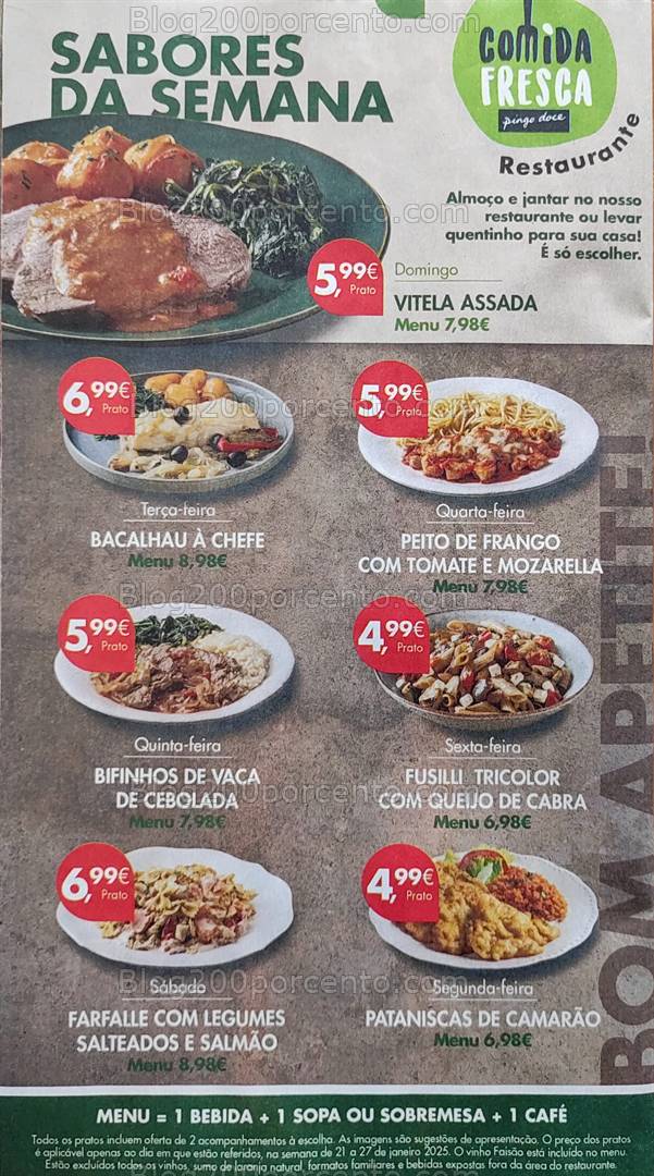 Antevisão Folheto PINGO DOCE Promoções de 21 a 27 janeiro