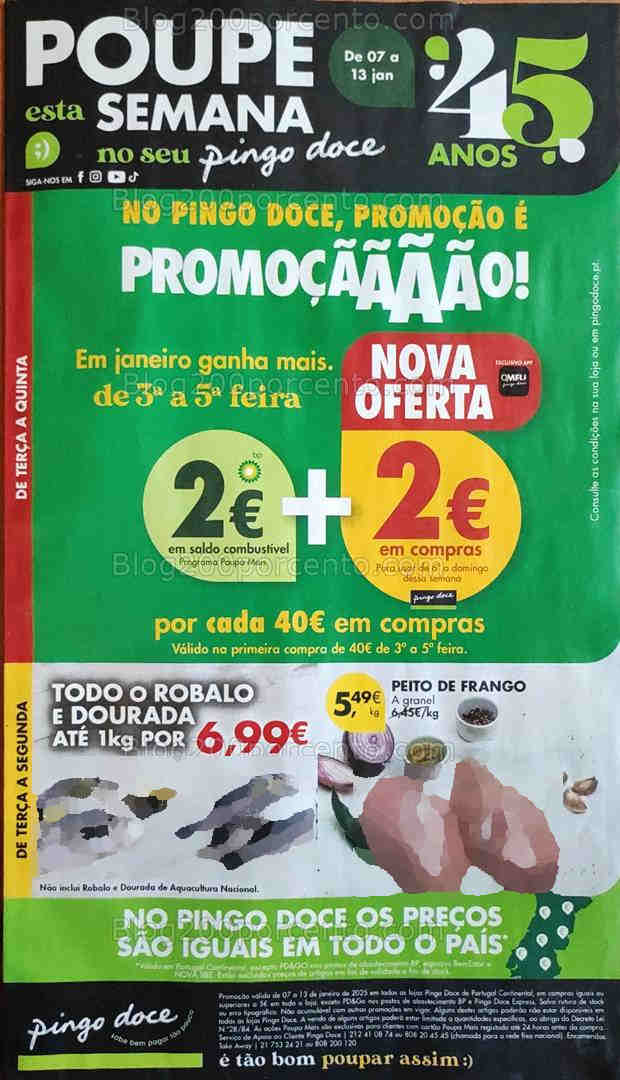 Antevisão Folheto PINGO DOCE Promoções de 7 a 13 janeiro