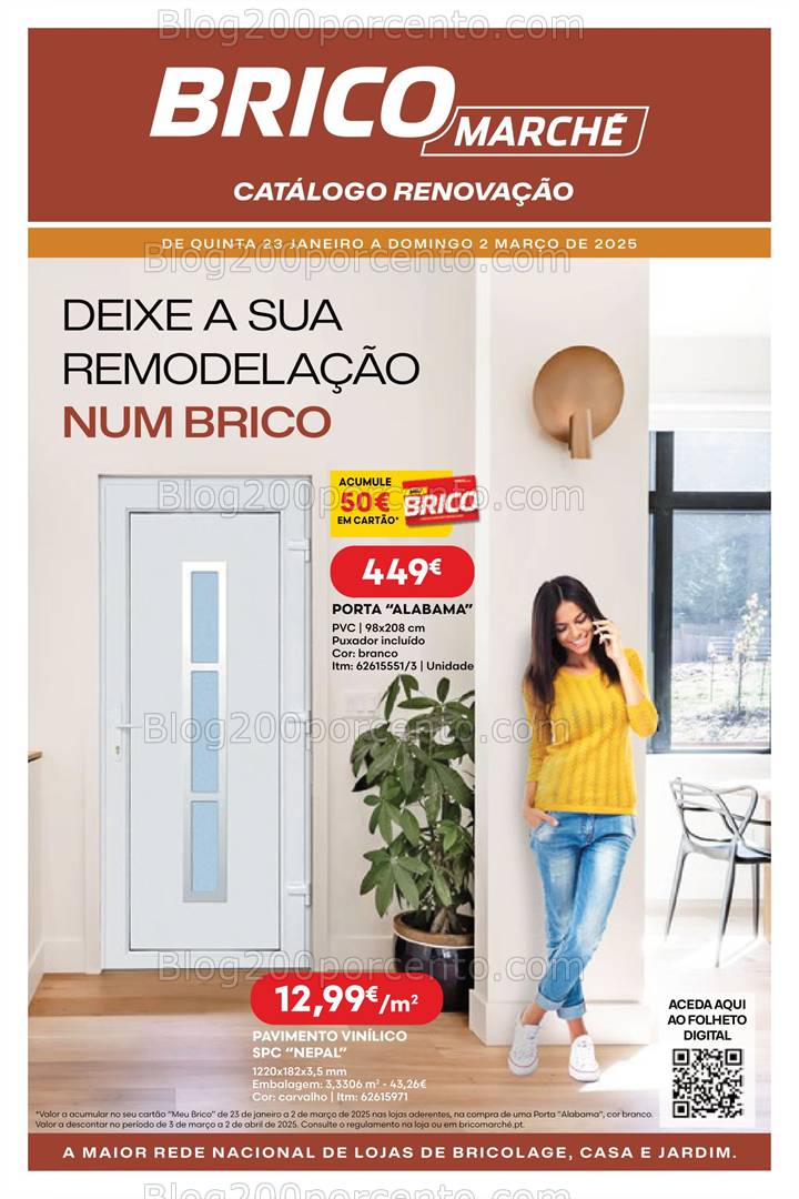 Antevisão Folheto BRICOMARCHÉ Renovação Promoções 23 janeiro a 2 março