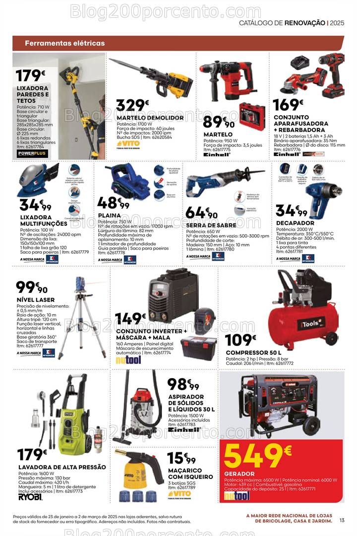 Antevisão Folheto BRICOMARCHÉ Renovação Promoções 23 janeiro a 2 março