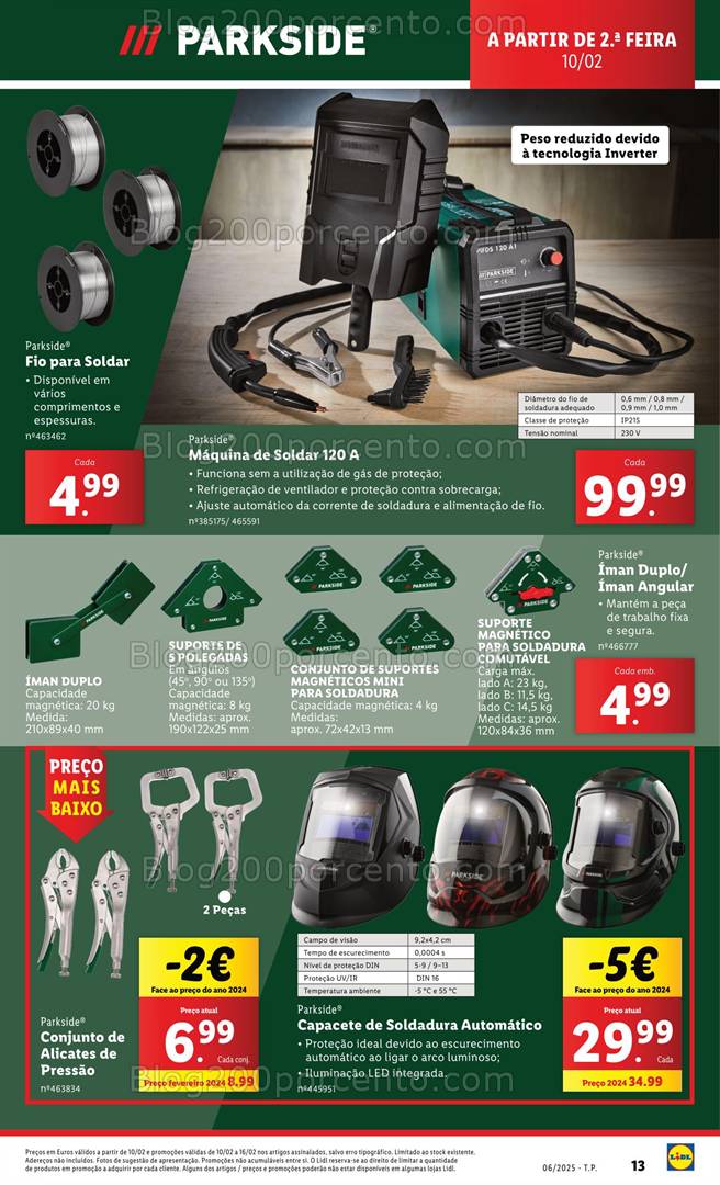 Antevisão Folheto LIDL Bazar Promoções a partir de 10 fevereiro