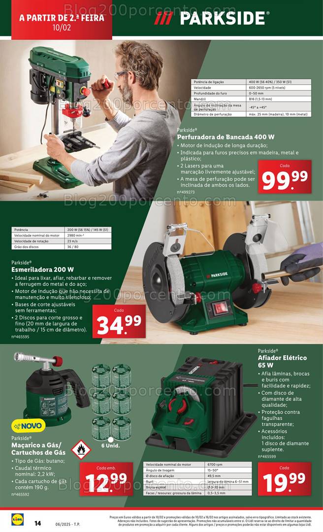 Antevisão Folheto LIDL Bazar Promoções a partir de 10 fevereiro