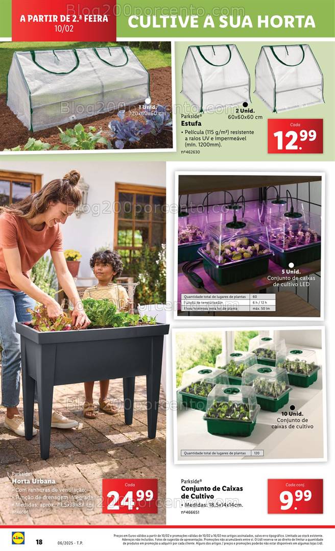 Antevisão Folheto LIDL Bazar Promoções a partir de 10 fevereiro