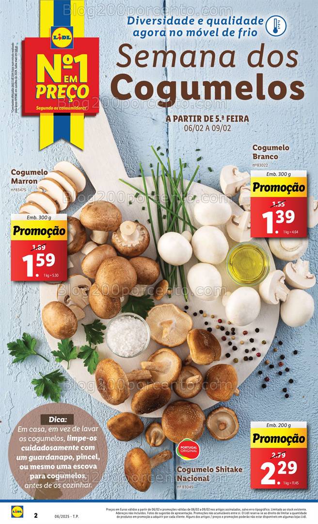 Antevisão Folheto LIDL Promoções de 6 a 12 fevereiro