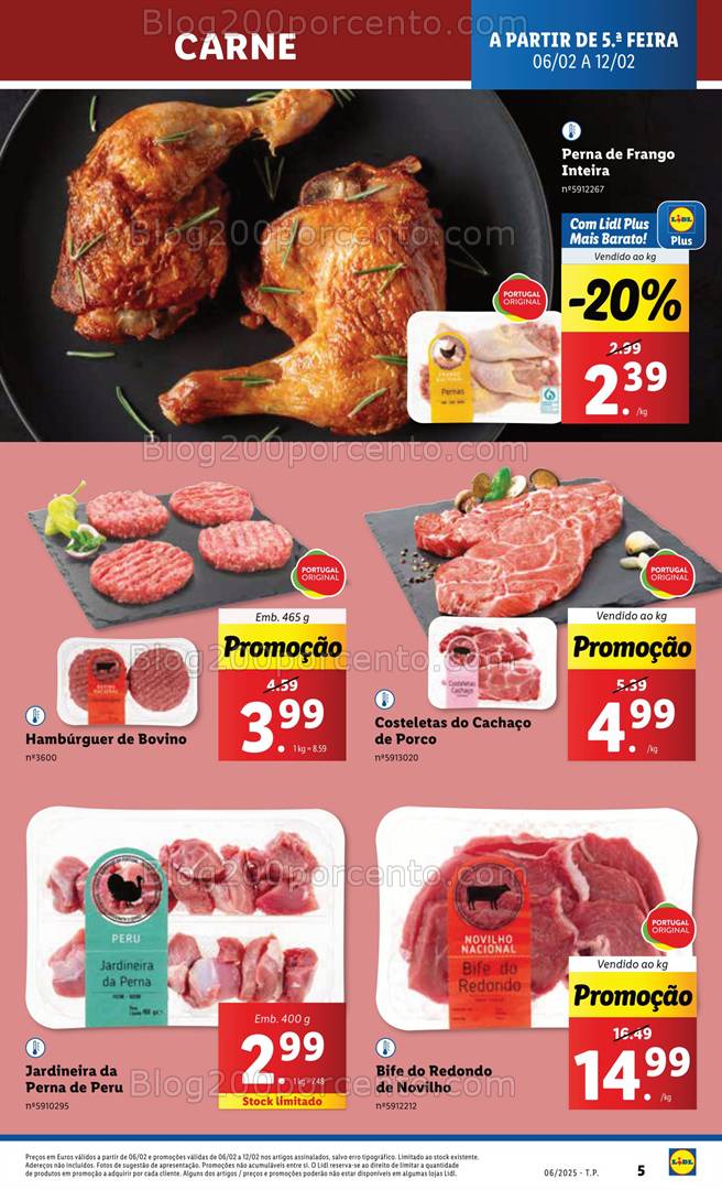 Antevisão Folheto LIDL Promoções de 6 a 12 fevereiro