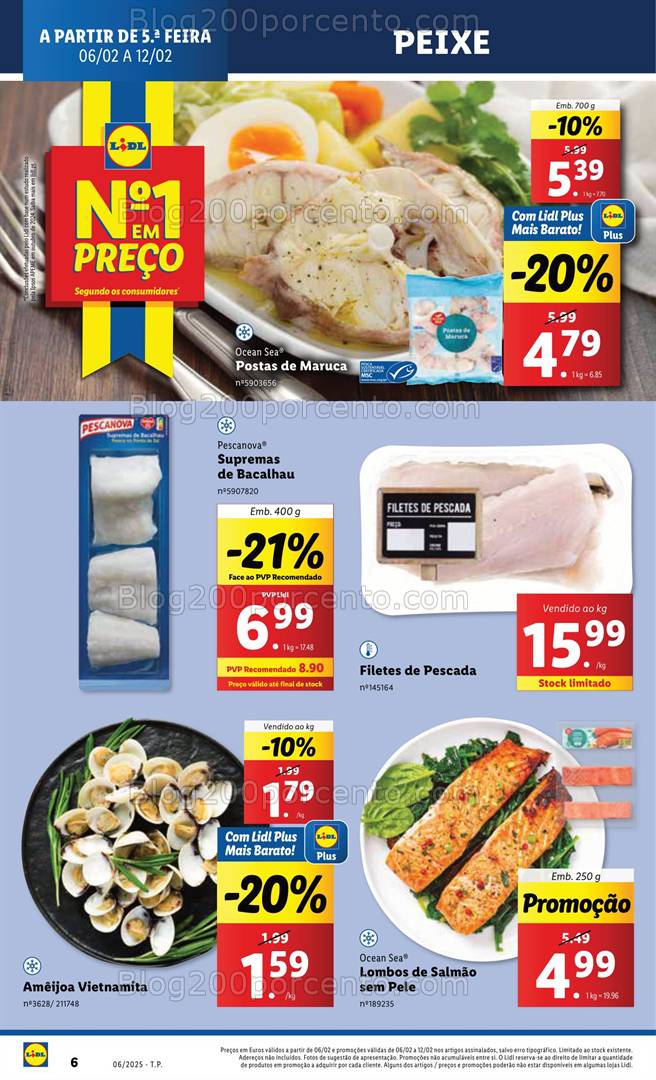 Antevisão Folheto LIDL Promoções de 6 a 12 fevereiro