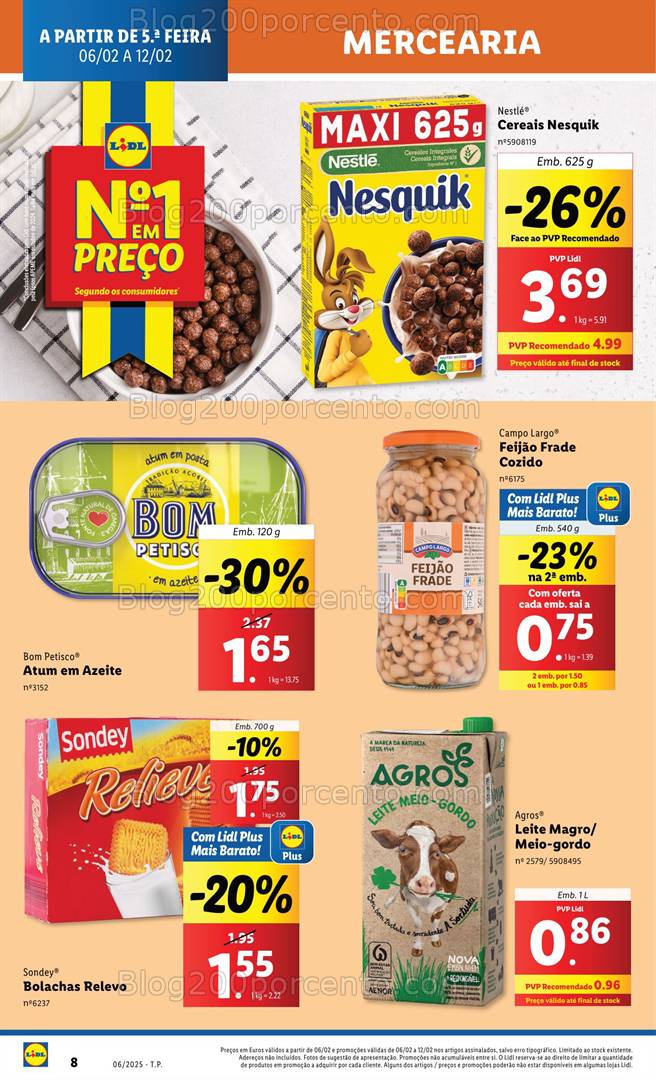 Antevisão Folheto LIDL Promoções de 6 a 12 fevereiro