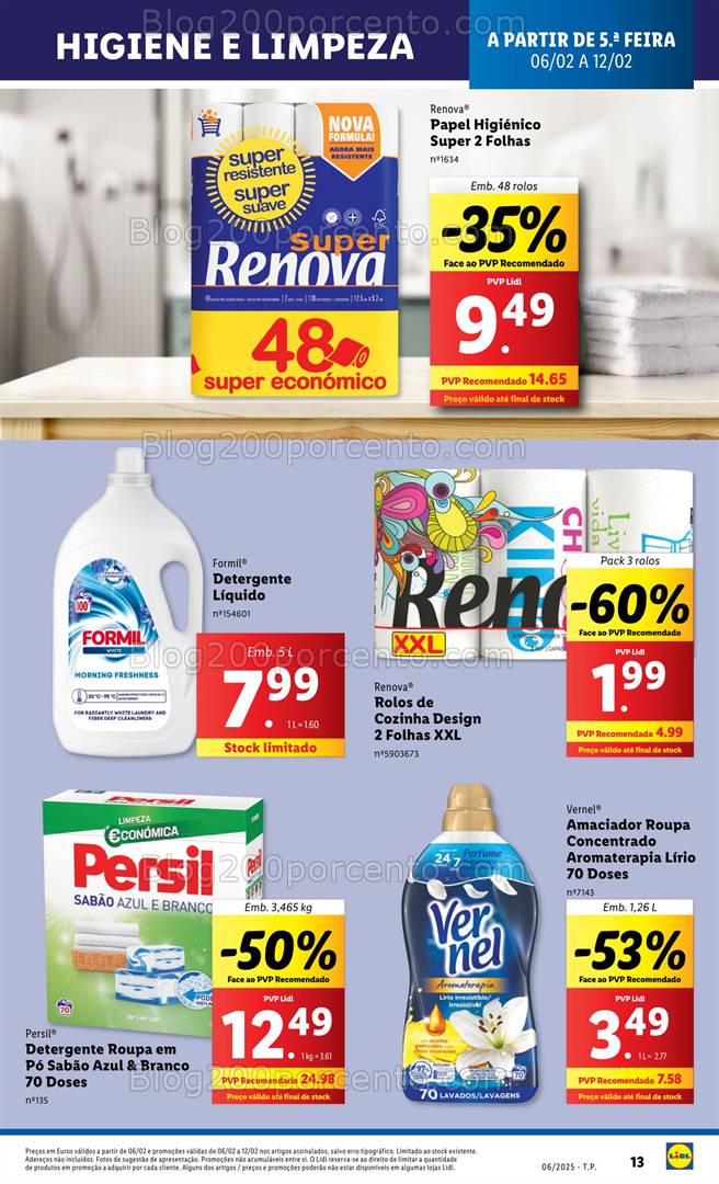 Antevisão Folheto LIDL Promoções de 6 a 12 fevereiro