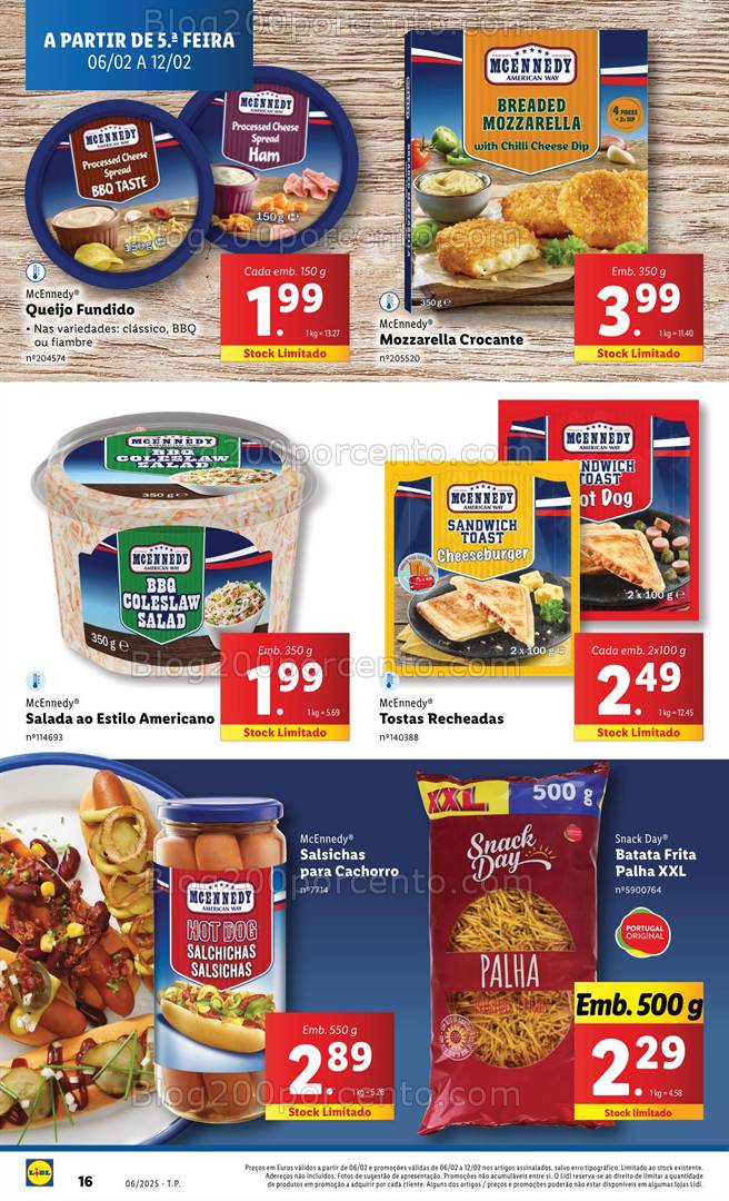 Antevisão Folheto LIDL Promoções de 6 a 12 fevereiro