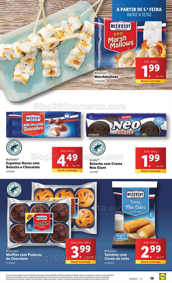 Antevisão Folheto LIDL Promoções de 6 a 12 fevereiro