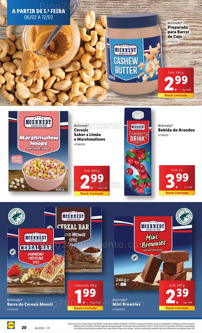 Antevisão Folheto LIDL Promoções de 6 a 12 fevereiro