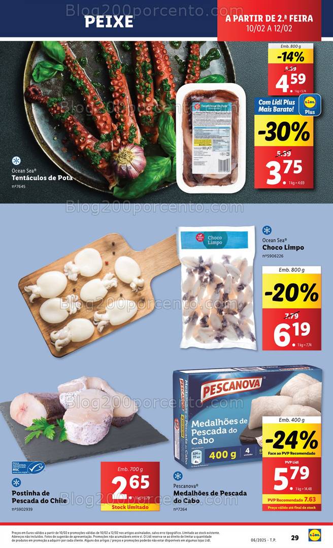 Antevisão Folheto LIDL Promoções de 6 a 12 fevereiro