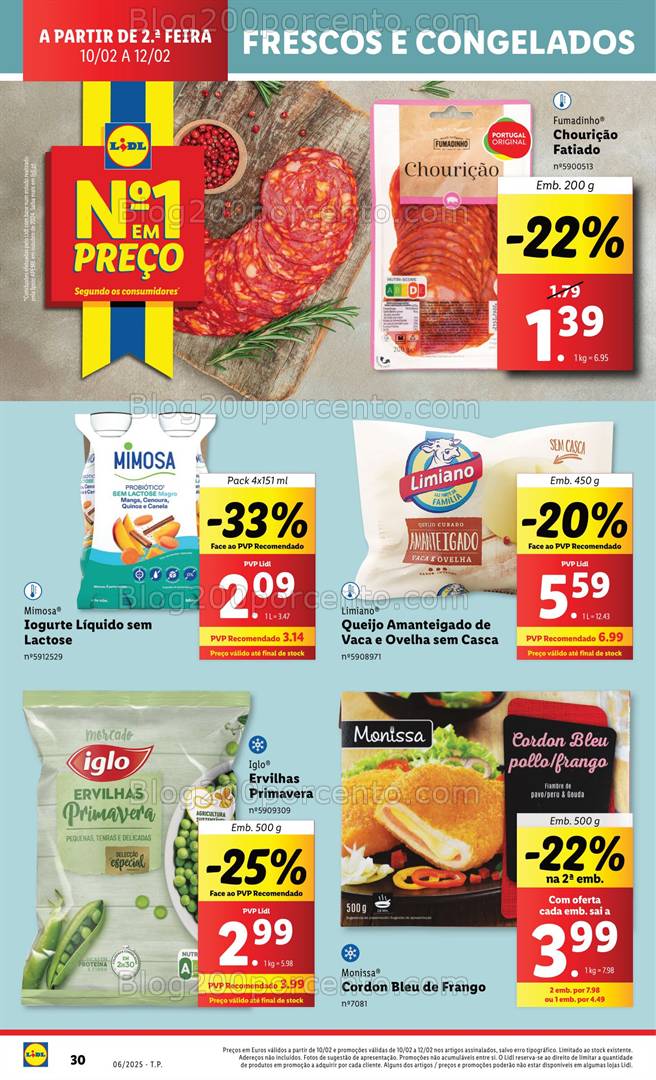 Antevisão Folheto LIDL Promoções de 6 a 12 fevereiro