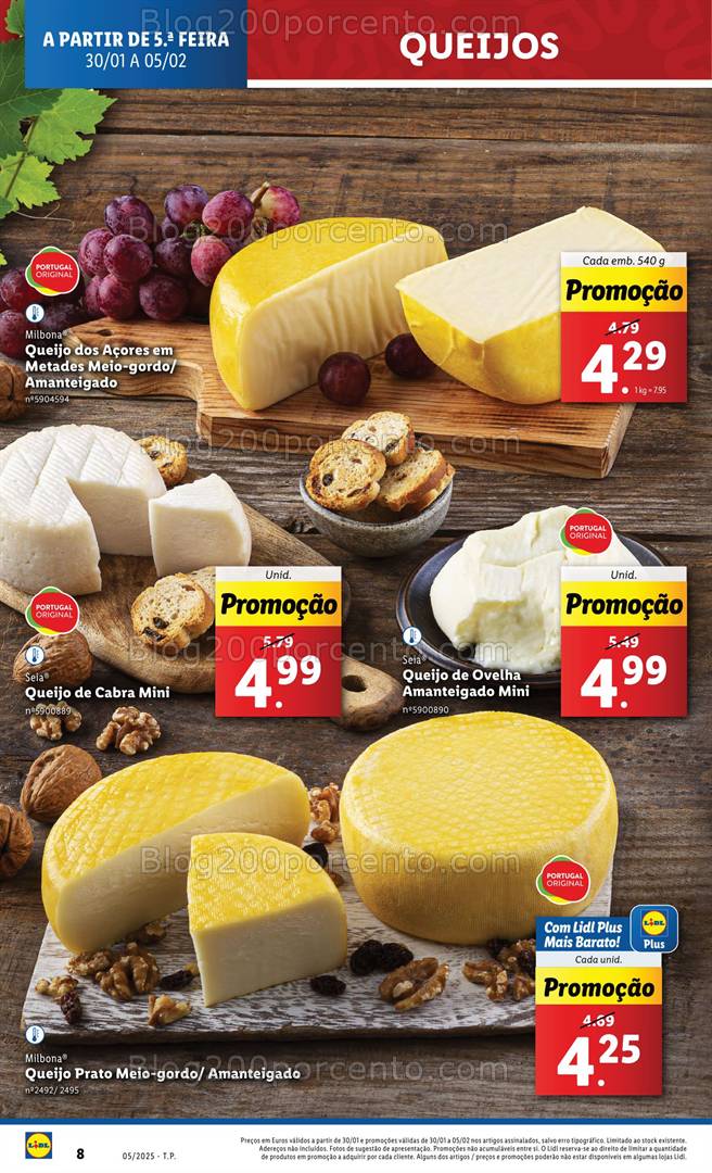 Antevisão Folheto LIDL Promoções de 30 janeiro a 5 fevereiro