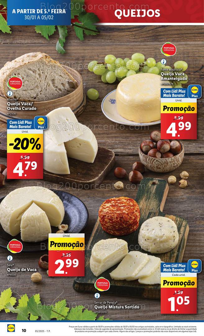 Antevisão Folheto LIDL Promoções de 30 janeiro a 5 fevereiro