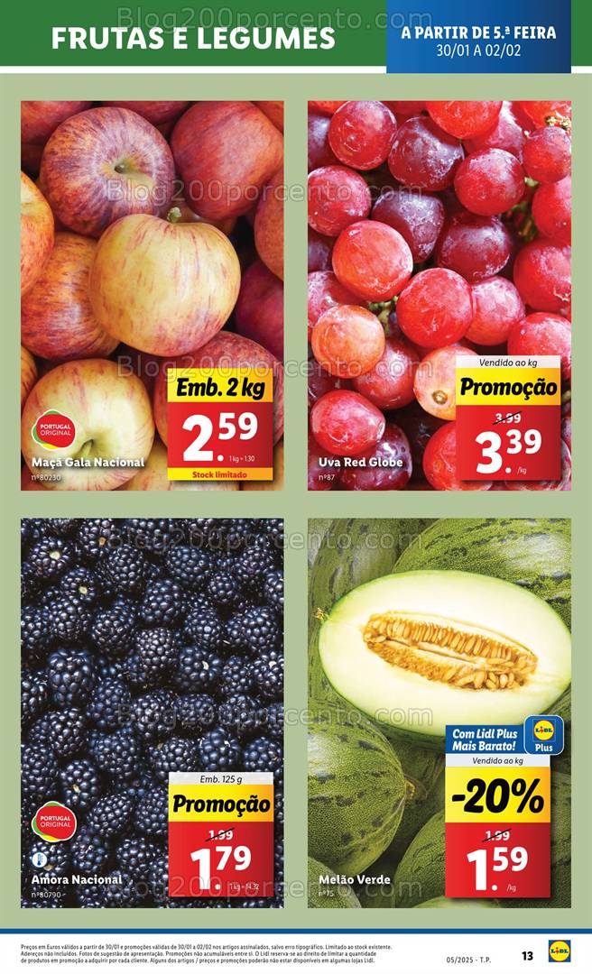 Antevisão Folheto LIDL Promoções de 30 janeiro a 5 fevereiro