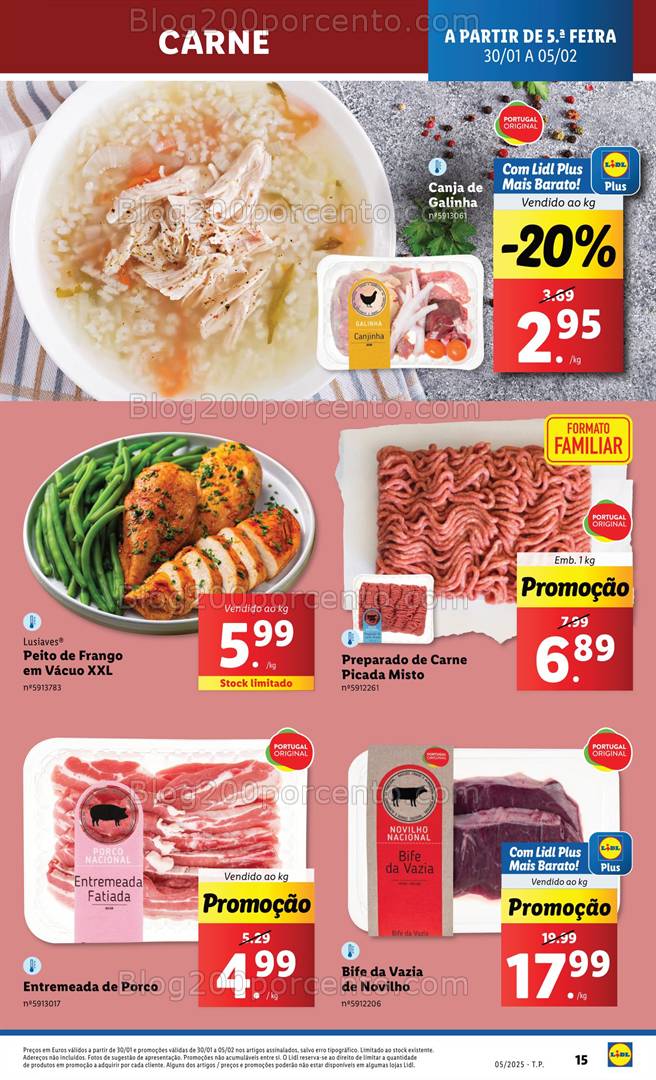 Antevisão Folheto LIDL Promoções de 30 janeiro a 5 fevereiro