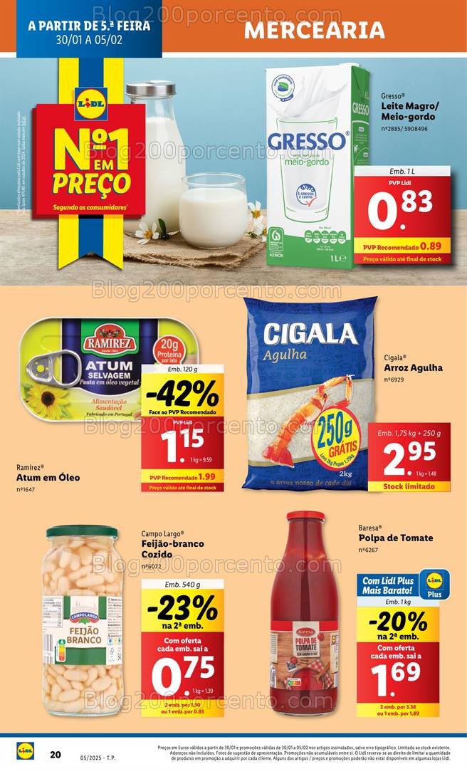 Antevisão Folheto LIDL Promoções de 30 janeiro a 5 fevereiro