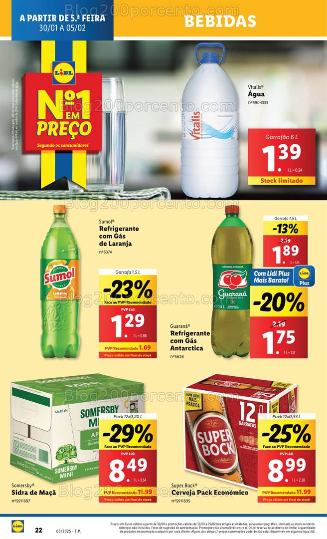 Antevisão Folheto LIDL Promoções de 30 janeiro a 5 fevereiro