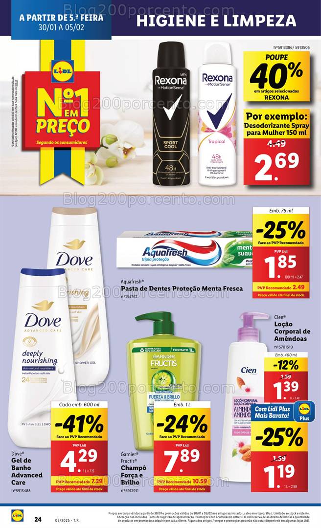 Antevisão Folheto LIDL Promoções de 30 janeiro a 5 fevereiro