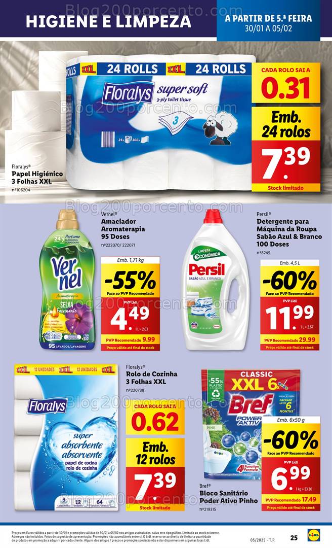 Antevisão Folheto LIDL Promoções de 30 janeiro a 5 fevereiro