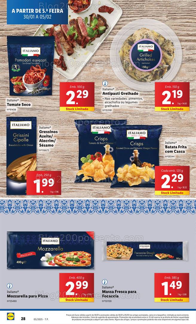 Antevisão Folheto LIDL Promoções de 30 janeiro a 5 fevereiro