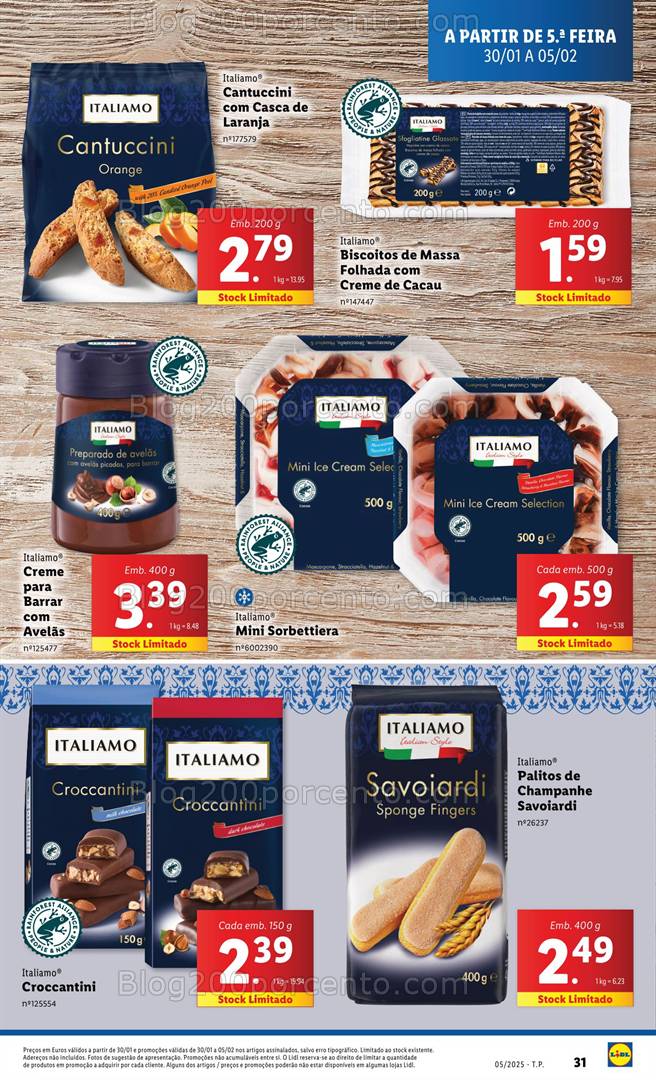 Antevisão Folheto LIDL Promoções de 30 janeiro a 5 fevereiro