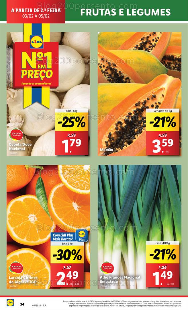 Antevisão Folheto LIDL Promoções de 30 janeiro a 5 fevereiro