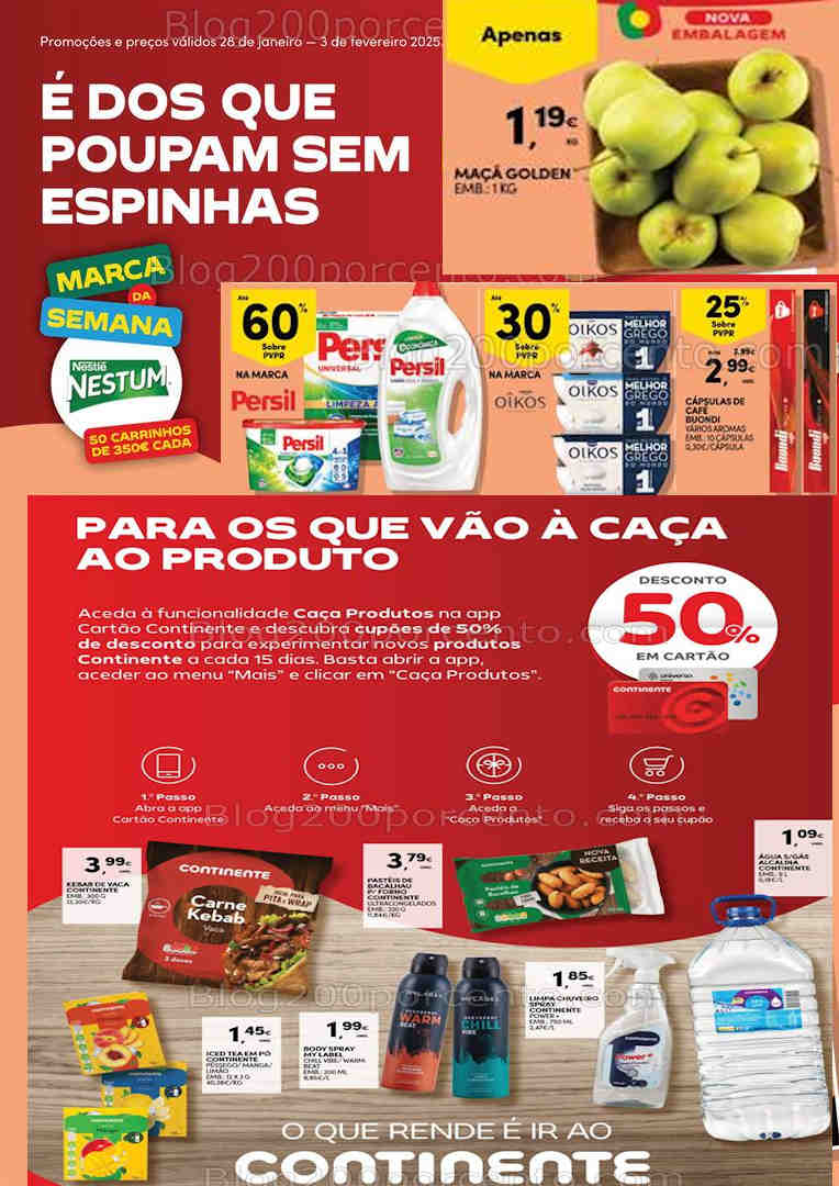 Antevisão Folheto CONTINENTE Promoções de 28 janeiro a 3 fevereiro