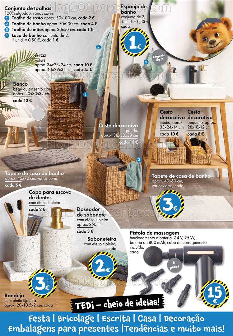 Antevisão Folheto TEDI Promoções a partir de 31 janeiro