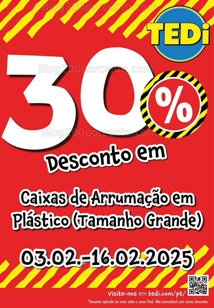 Antevisão Folheto TEDI Promoções a partir de 31 janeiro