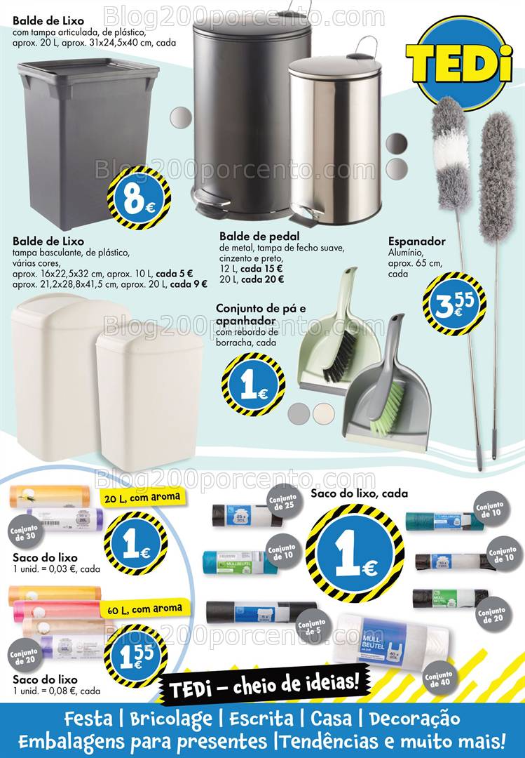 Antevisão Folheto TEDI Promoções a partir de 31 janeiro