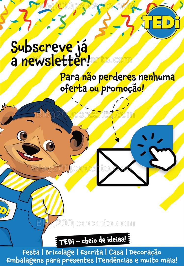 Antevisão Folheto TEDI Promoções a partir de 31 janeiro