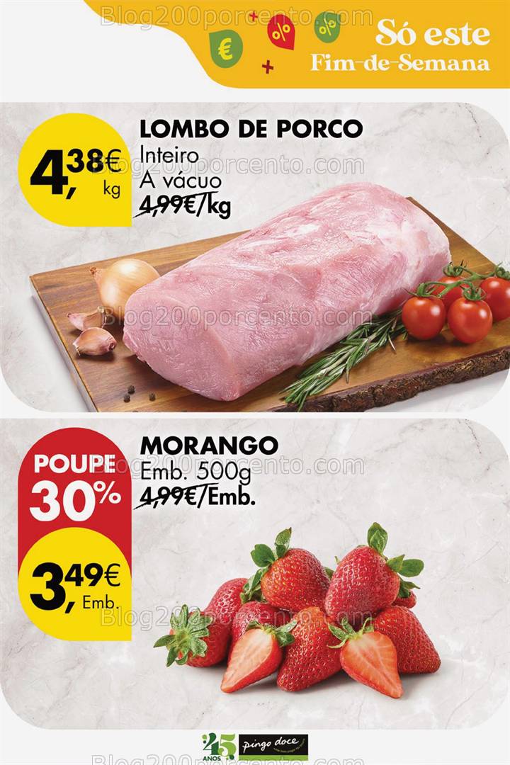 Antevisão Folheto PINGO DOCE Promoções Fim de Semana - 24 a 27 janeiro