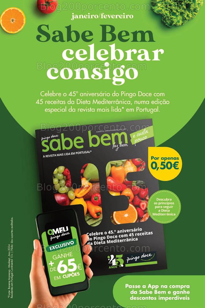 Antevisão Folheto PINGO DOCE Promoções Fim de Semana - 31 janeiro a 2 fevereiro