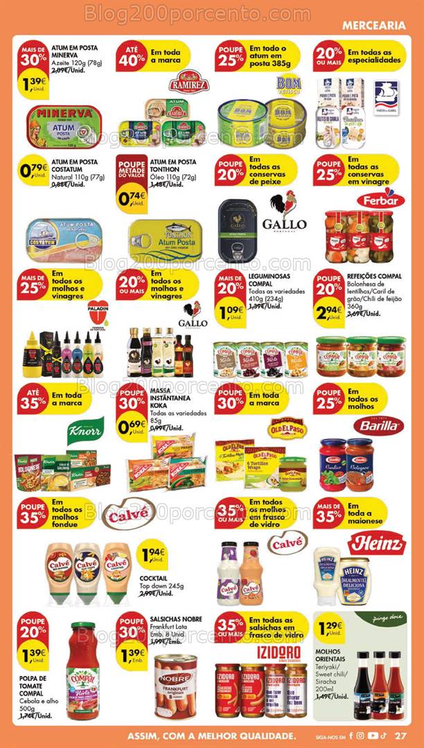 Antevisão Folheto PINGO DOCE Lojas Grandes Promoções de 28 janeiro a 3 fevereiro